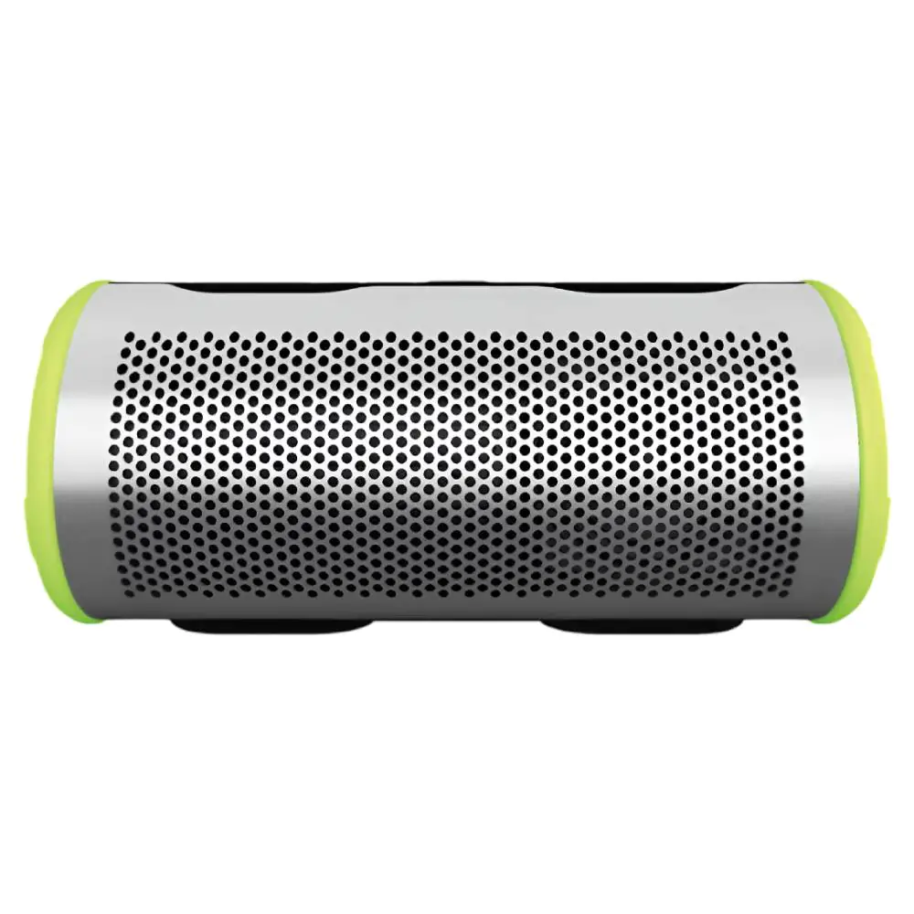 Braven Stryde 360 Degree Sound Bluetooth Speaker – Silver/Green - Phone Parts Warehouse