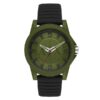 Armani Exchange Three-Hand Black Silicone Men's Watch (AX2527)