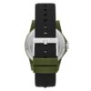 Armani Exchange Three-Hand Black Silicone Men's Watch (AX2527)