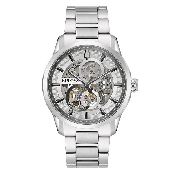 Bulova Sutton Automatic Skeleton Men's Watch (96A267)