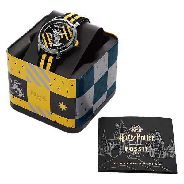Fossil Limited Edition Harry Potter™ Three-Hand Hufflepuff™ Nylon Watch (LE1159)