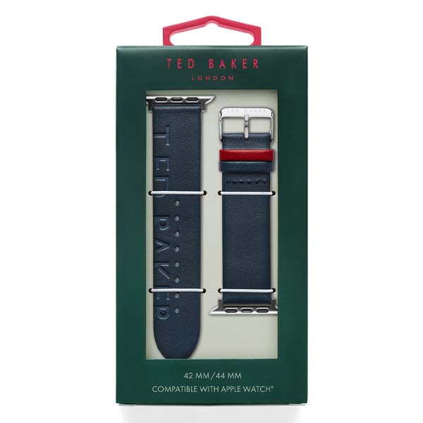 Ted Baker Blue Leather Strap Watch (BKS42F117)