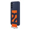 Samsung Silicone Cover with Strap (Suits Galaxy S22+) - Navy
