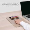 Pout Hands3 Pro Fast Wireless Charging Mousepad – Latte Cream