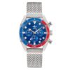 Adidas Edition Two Chrono Blue Dial Silver Men's Watch (AOFH22500)