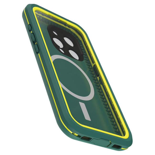 OtterBox Fre Waterproof MagSafe Case (Suits iPhone 15 Pro) - Green - Image 4