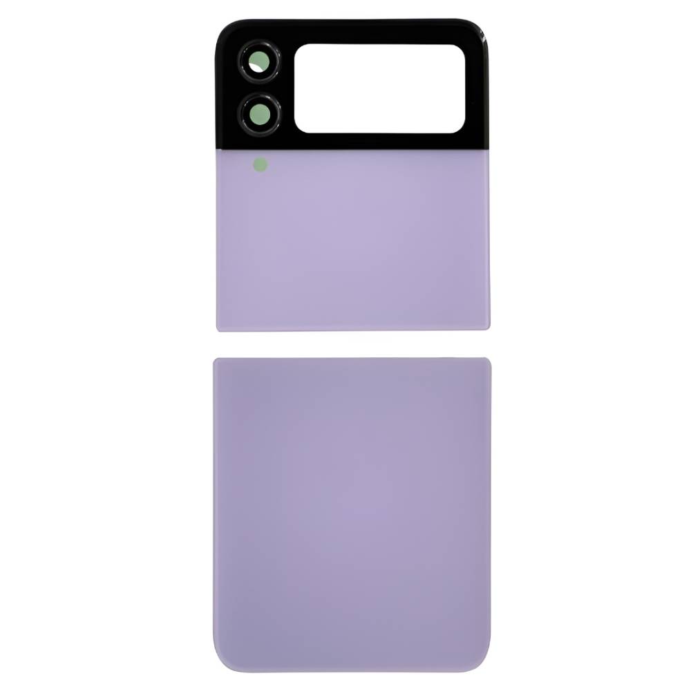 Galaxy Z Flip 4 F721 Back Cover With Camera Lens Bora Purple - Phone Parts Warehouse