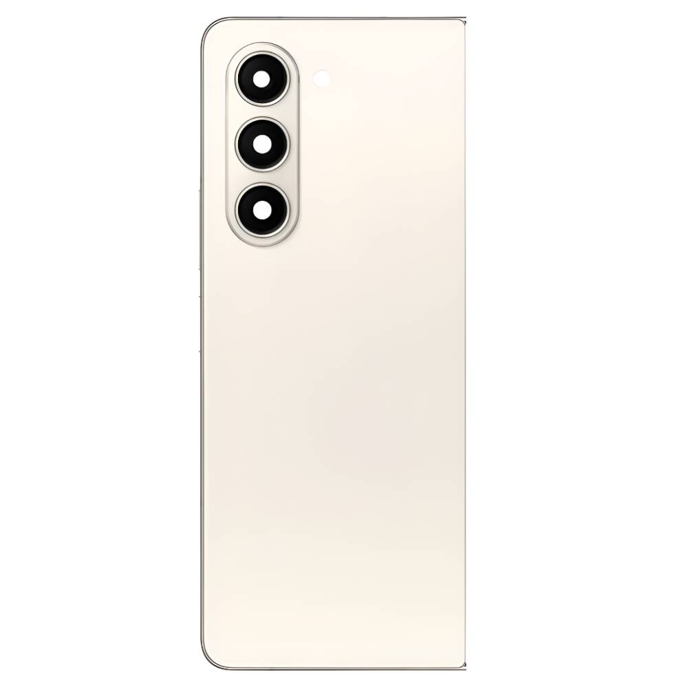 Galaxy Z Fold 5 F946 Back Cover With Camera Lens Cream - Phone Parts Warehouse