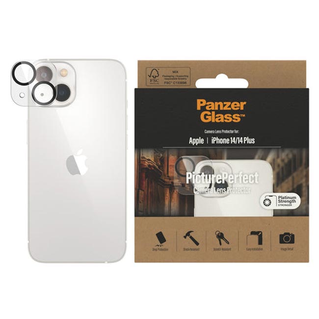 PanzerGlass PicturePerfect Camera Lens Protector (Suits iPhone 14/14 Plus) - Image 3