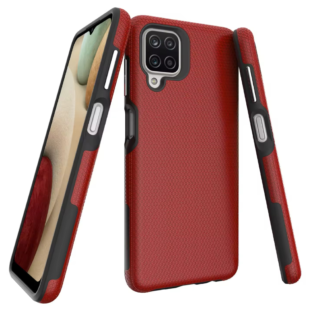 Galaxy A12 Triangle Case – Red - Phone Parts Warehouse