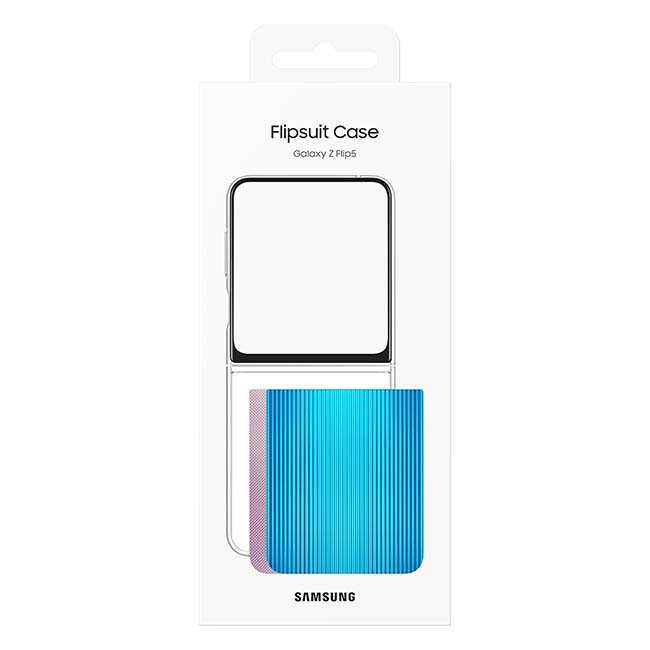 Samsung Flipsuit Case (Suits Galaxy Z Flip 5) - Transparent - Image 4