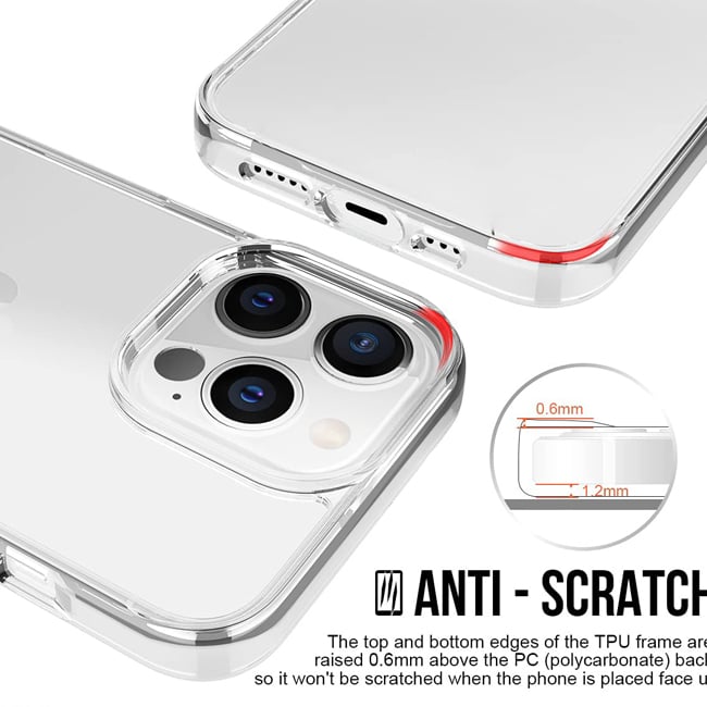 iPhone 16 Pro 2MM TPU Case Clear - Image 4