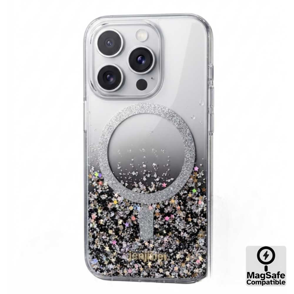 Soka Epoxy MagSafe Case For iPhone 15 Pro – Silver - Phone Parts Warehouse