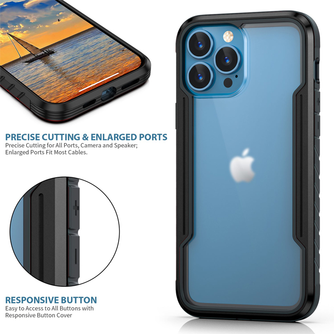 iPhone 16 Pro Max Metal Case Black - Image 4