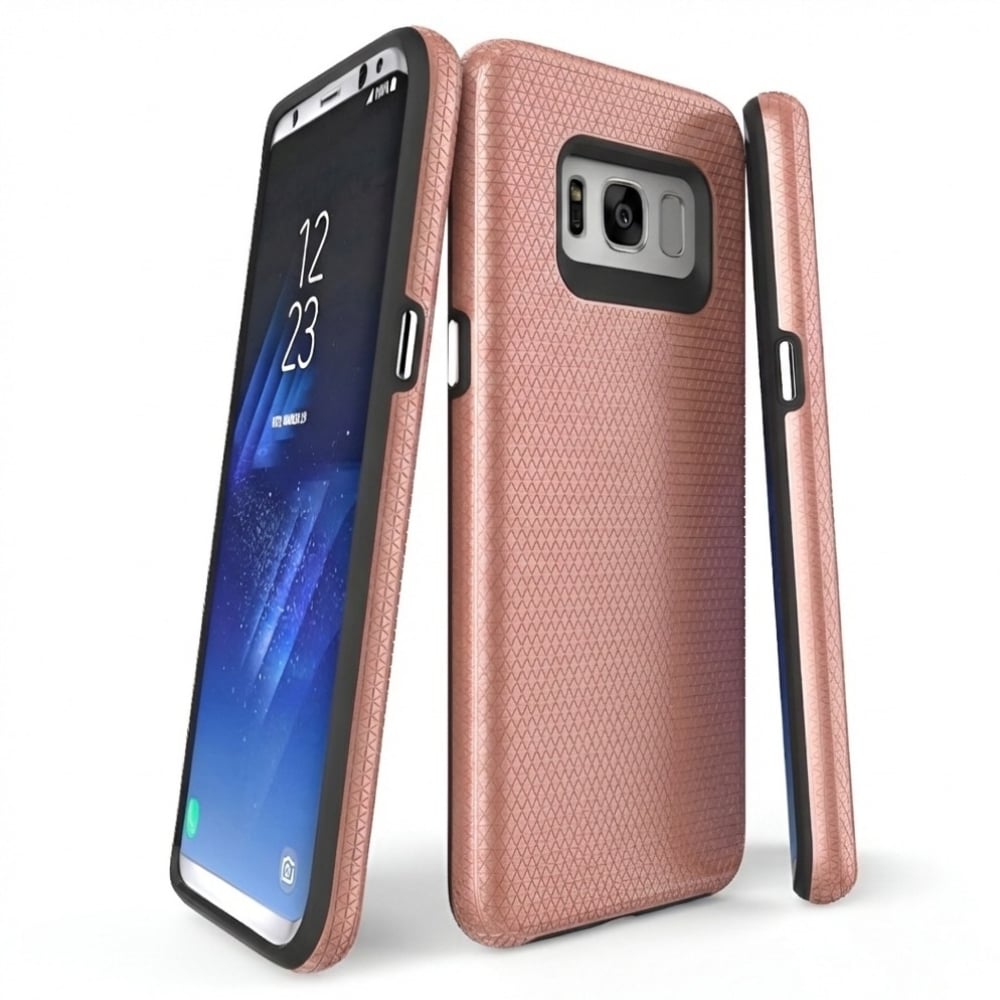 Galaxy S8 Triangle Case - Rose Gold - Image 1