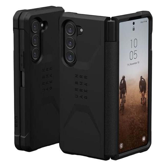 UAG Civilian Series Case (Suits Galaxy Z Fold 5) – Black - Phone Parts Warehouse