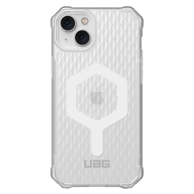 UAG Essential Armor MagSafe Case (Suits iPhone 14 Plus) - Frosted Ice - Image 2