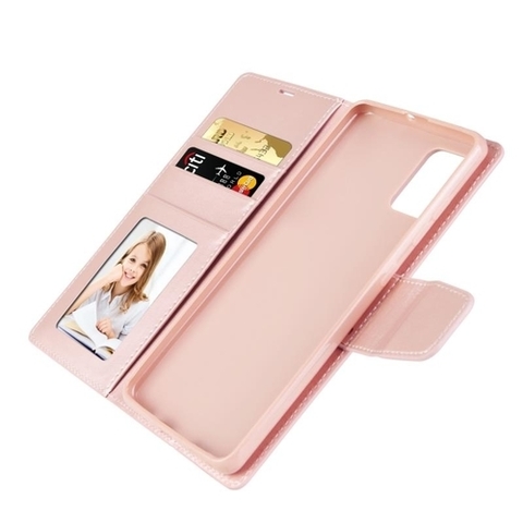 iPhone 13 Mini Hanman Wallet Case - Rose Gold - Image 3