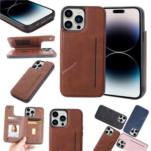Soka Hanman Card Leather For Galaxy S23 Ultra – Brown - Phone Parts Warehouse