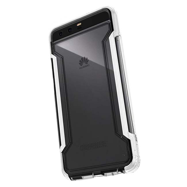 X-Doria Defense DropShield Case (Suits Huawei P10) - Clear/White - Image 2