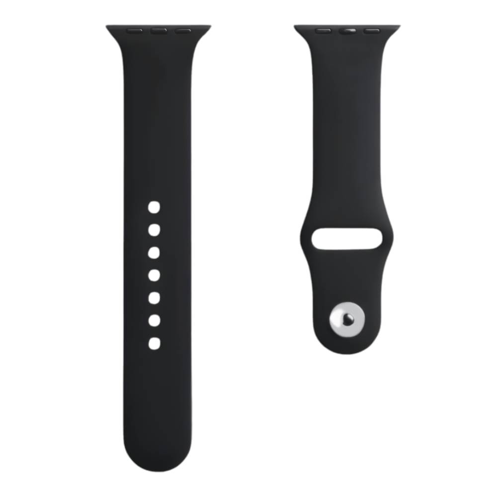TPU Band For Apple Watch (42/44/45/46/49 MM) – Black - Phone Parts Warehouse