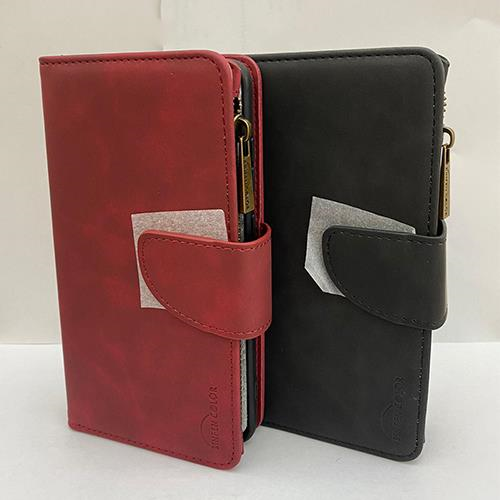 Soka Matt Zip Detachable Wallet For Galaxy S20 Ultra – Black - Phone Parts Warehouse