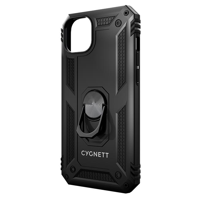 iPhone 15 Plus Hard Back Case – Black [Cygnett Rugged Case] - Image 3