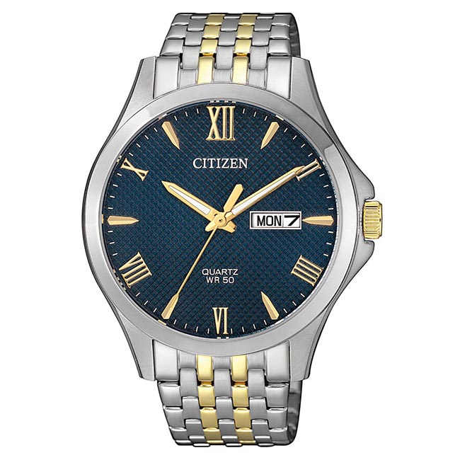 Citizen Quartz Blue Dial Men's Watch (BF2024-50L) - Phone Parts Warehouse