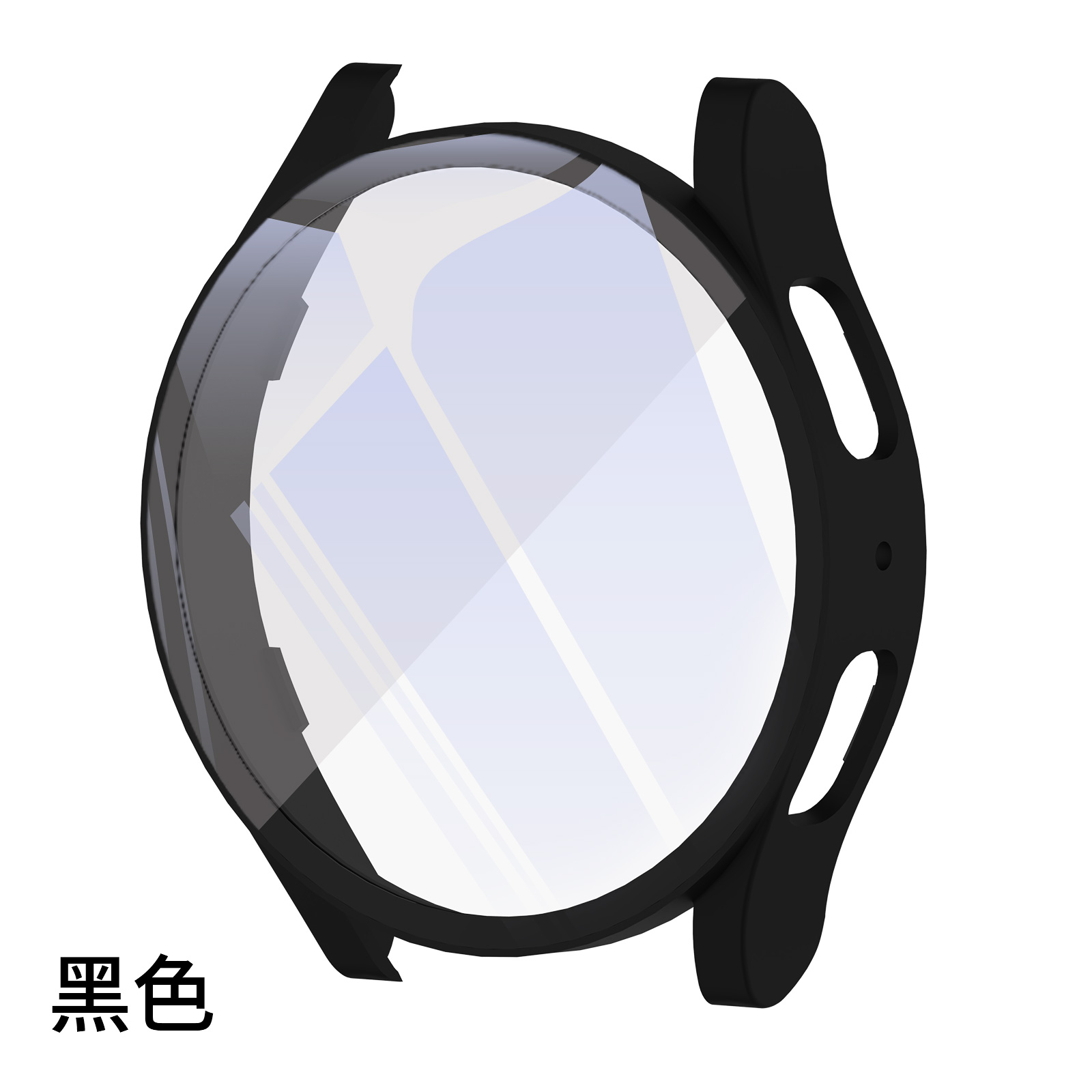 Galaxy Watch 7 44mm PC Case+Glass Black - Phone Parts Warehouse