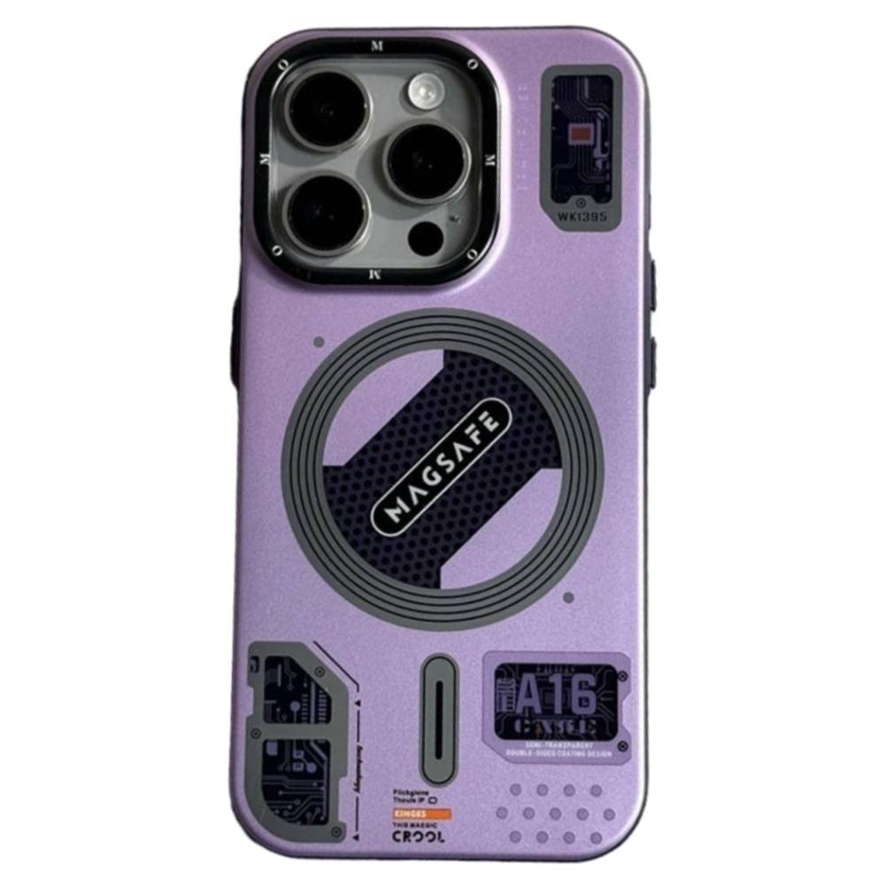 iPhone 16 Pro Max A16 Megnetic Magsafe Case Violet - Phone Parts Warehouse