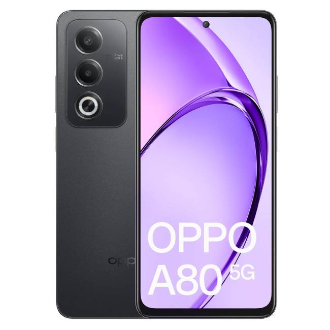 OPPO A80 5G (6.67-inch, 8GB RAM+256GB Storage) – Starry Black - Phone Parts Warehouse
