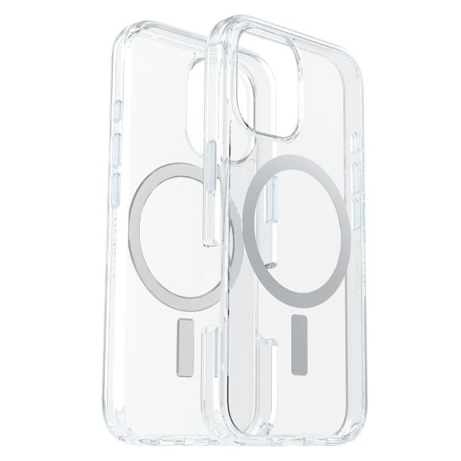 OtterBox Symmetry MagSafe Case (Suits iPhone 16) – Clear - Phone Parts Warehouse