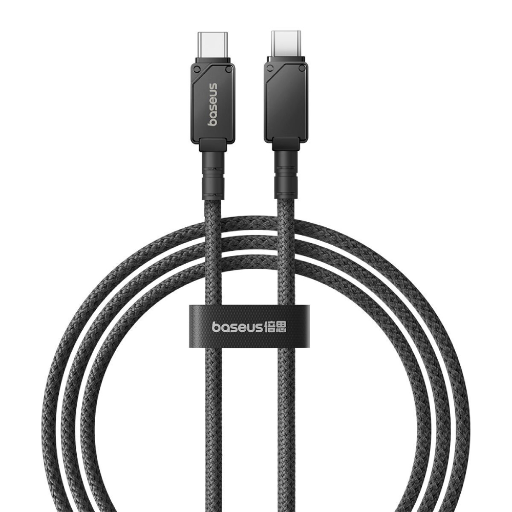 Baseus Unbreakable Series 100W PD Data Cable Type-C to Type-C 1M - Black - Phone Parts Warehouse