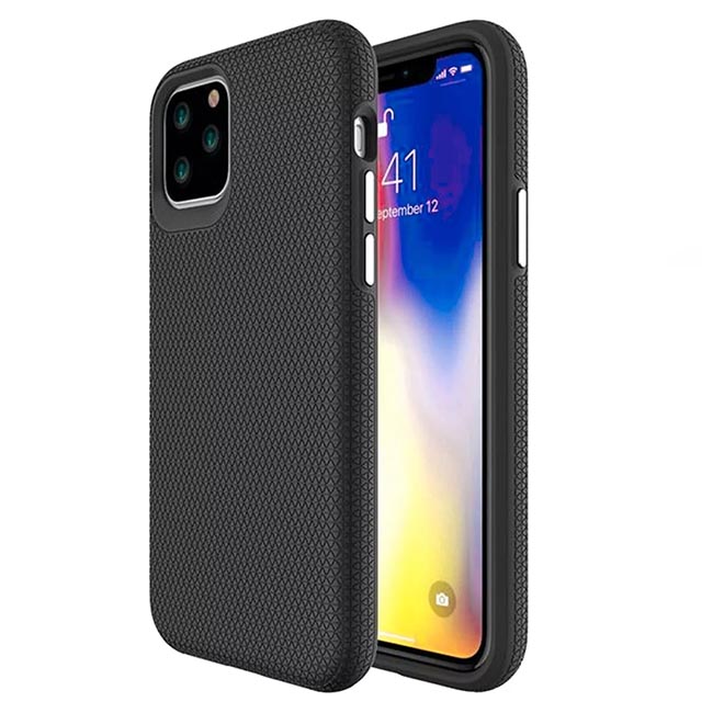 Urban Pyramid Case (Suits iPhone 11 Pro) - Black - Phone Parts Warehouse