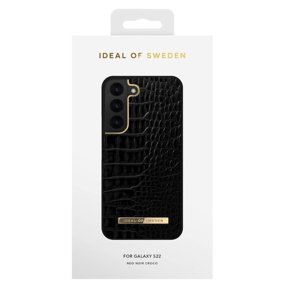 Ideal Of Sweden Atelier Case (Suits Galaxy S22) - Neo Noir Croco - Image 3