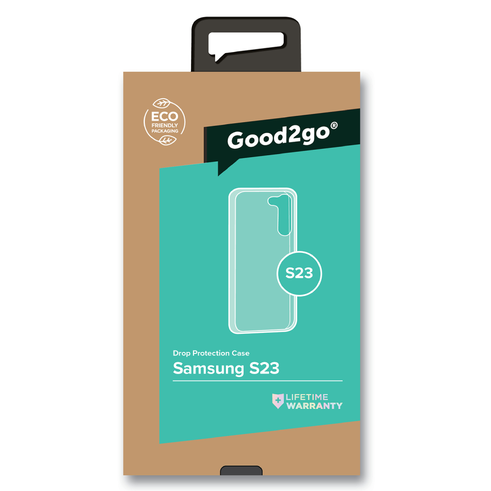 Samsung Galaxy S23 Clear Back Case [Good 2 Go Drop Protection] - Image 3
