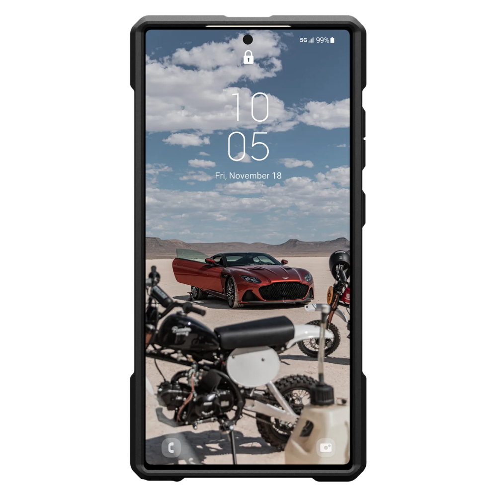 UAG Monarch Pro Case (Suits Galaxy S24 Ultra) - Carbon Fiber - Image 3