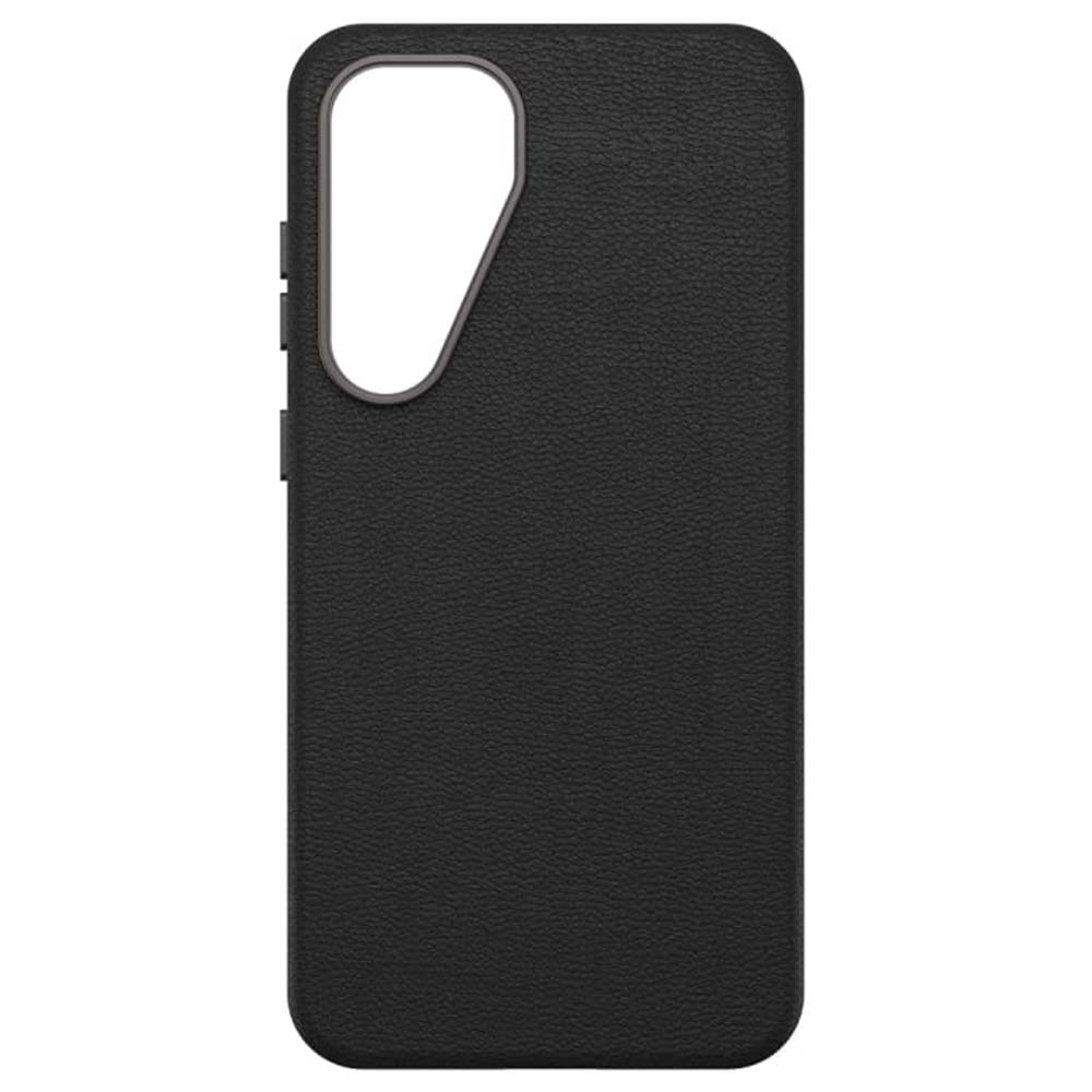OtterBox Symmetry Cactus Leather Case Suits Galaxy S25 Plus - Noir Ash (Black) - Image 2
