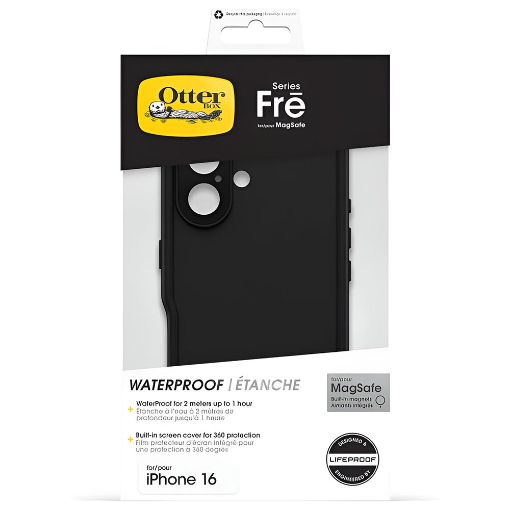 OtterBox Fre MagSafe Case For iPhone 16 - Black - Image 5