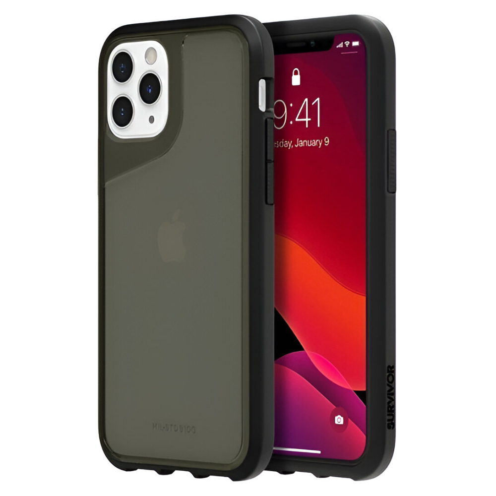 Griffin Survivor Strong iPhone 11 Pro – Black - Phone Parts Warehouse