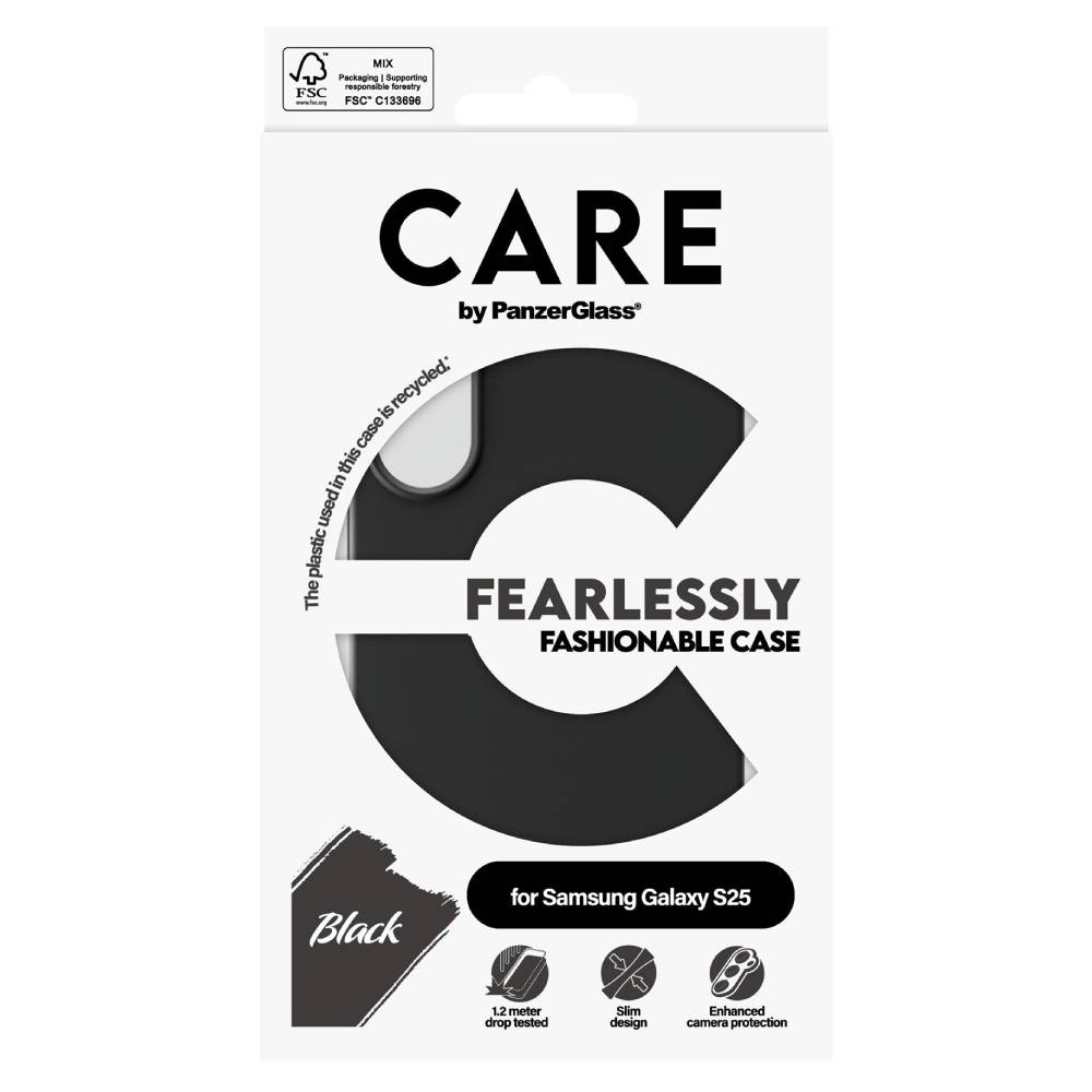 CARE by Panzer Fashion Case -Samsung GS25 - Black - Image 2