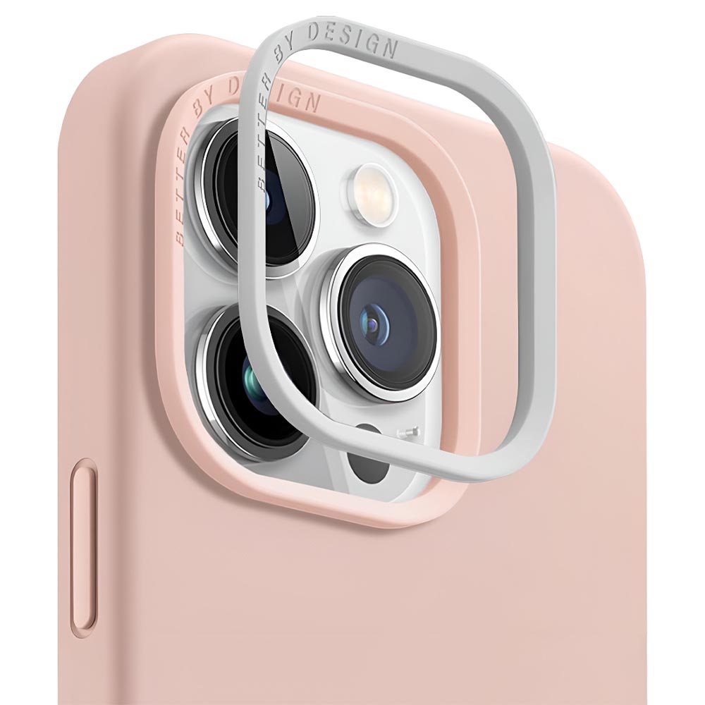 iPhone 15 Pro Liquid Magsafe Case - Pink [UNIQ Lino Hue] - Image 4
