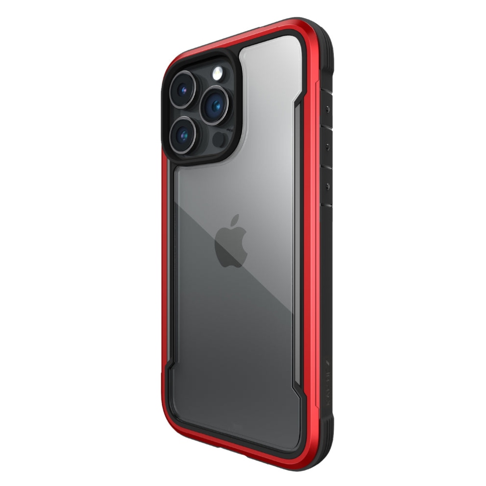iPhone 15 Pro Metal Case - Red [Raptic Shield] - Image 2