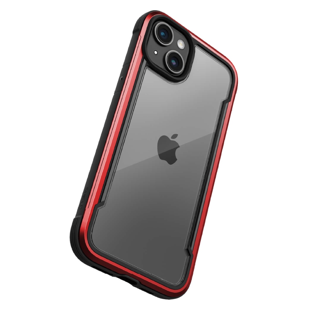 iPhone 15 Metal Case - Red [Raptic Shield] - Image 3