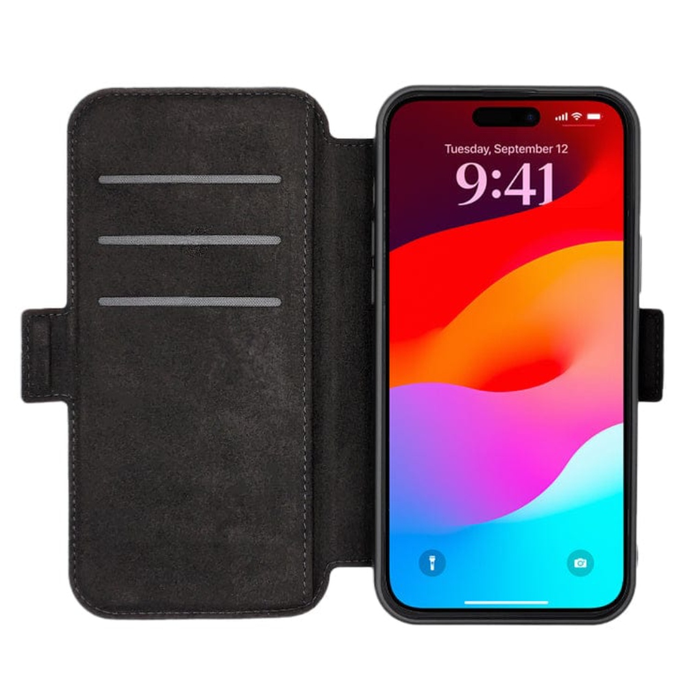 iPhone 15 Pro Wallet Case Black [Urban Everyday Wallet Magsafe] - Image 4