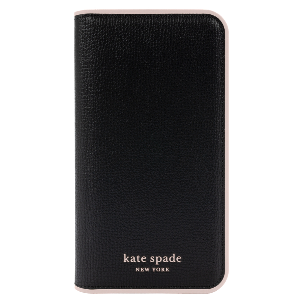 Kate Spade New York Folio Case (Suits iPhone 14 Plus) – Black - Phone Parts Warehouse