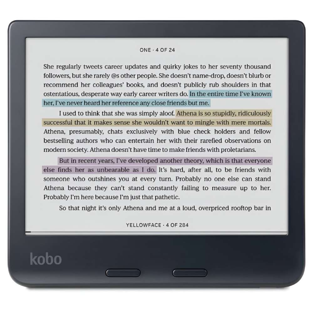 Kobo Libra Colour E-Book Reader (7-inch, 32GB Storage) - Black - Image 2