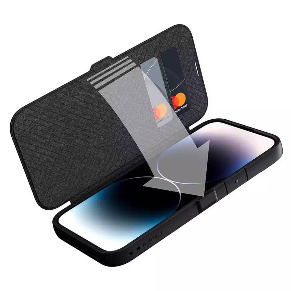 iPhone 15 Pro Wallet Case [Raptic Urban Folio] - Image 4