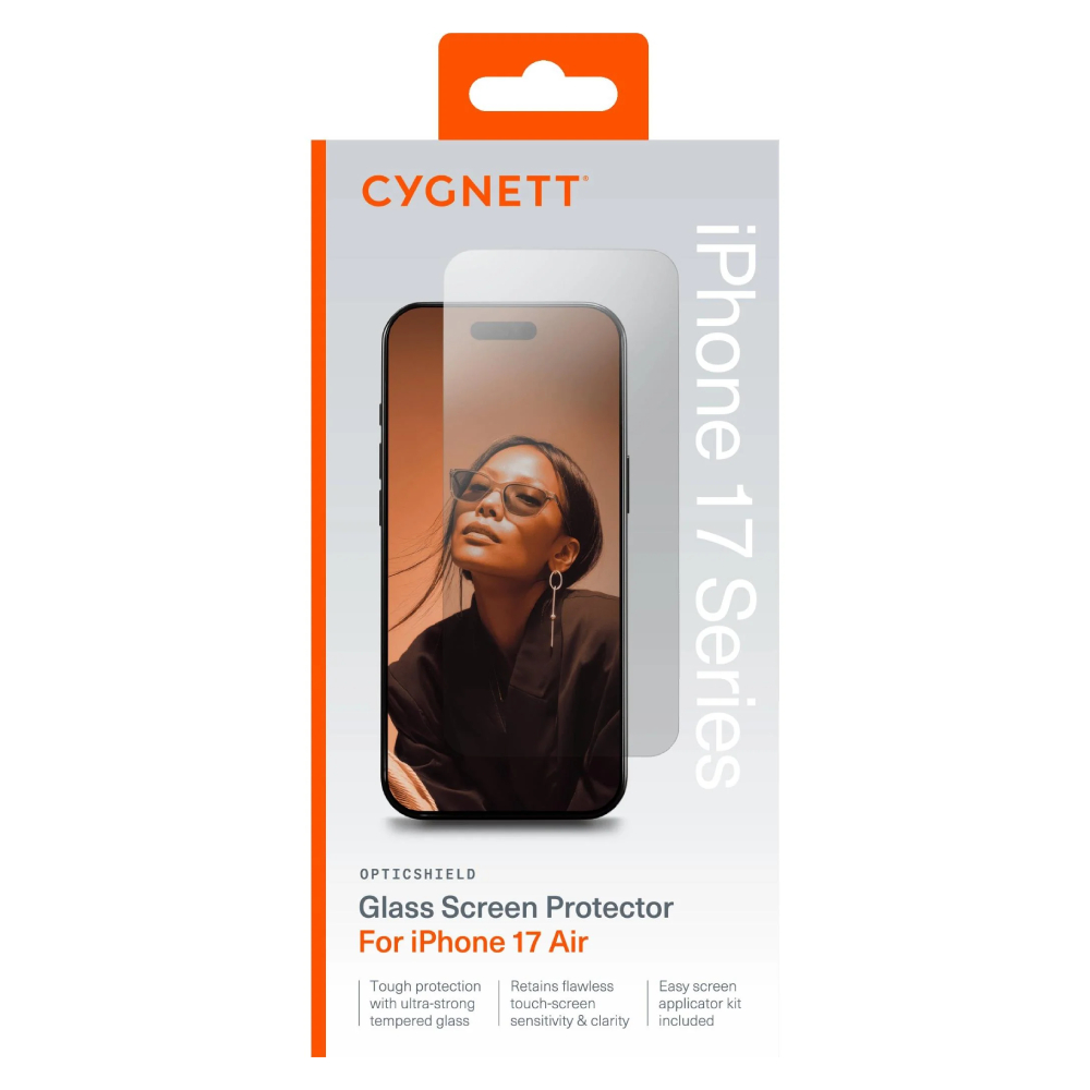iPhone 17 Air Clear Glass [Cygnett OpticShield] - Image 2