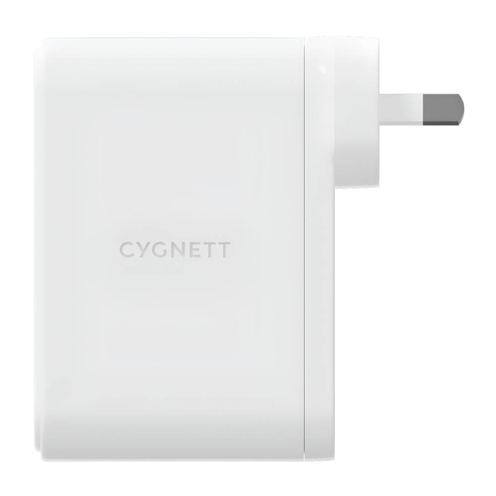 Cygnett PowerMaxx 100W Multi Port GaN Wall Charger - White - Image 3